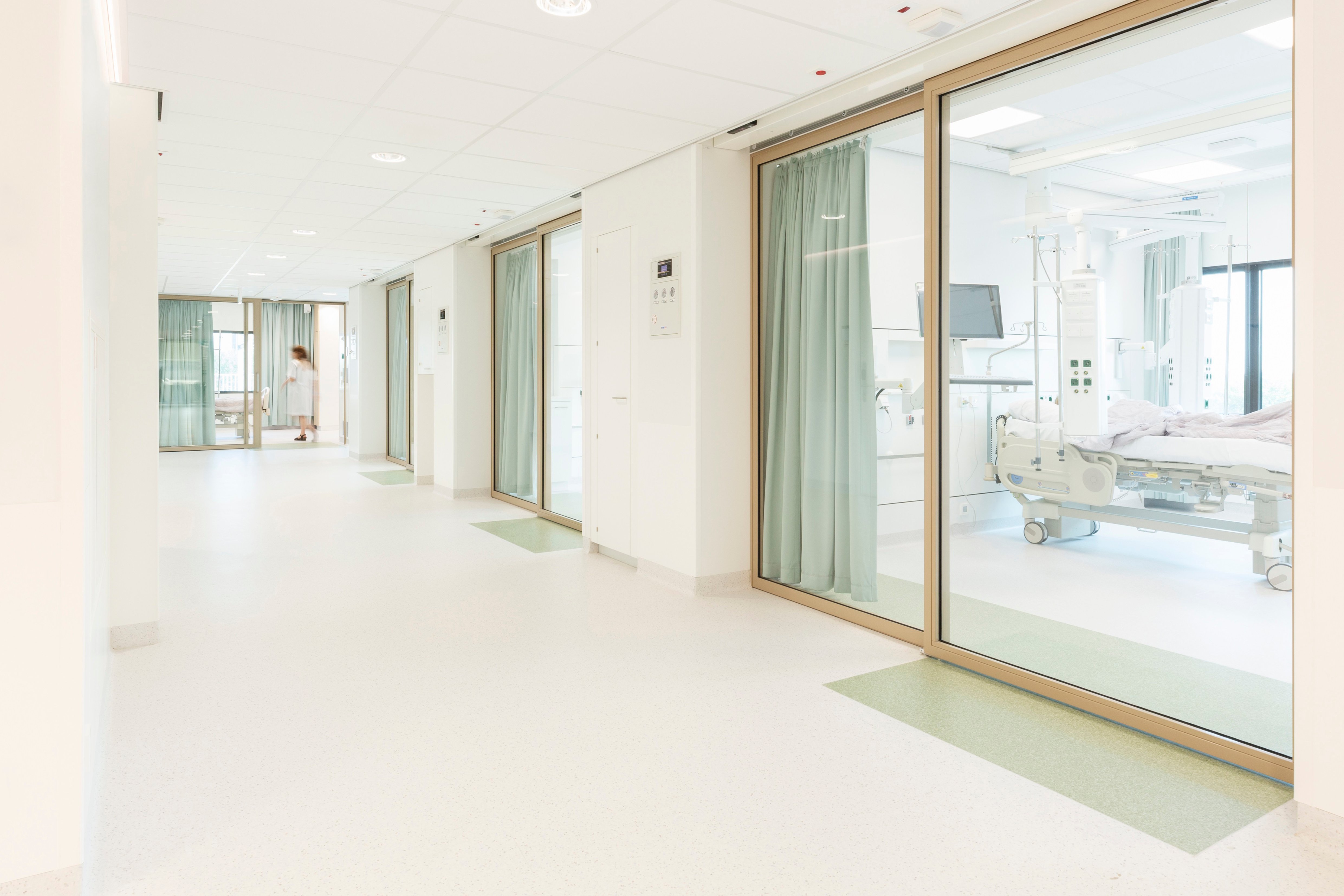 Ziekenhuisvloer met duurzame vloer van Tarkett