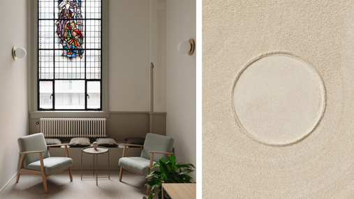 DESSO Recharge tapijt van Tarkett toegepast bij Adagio 