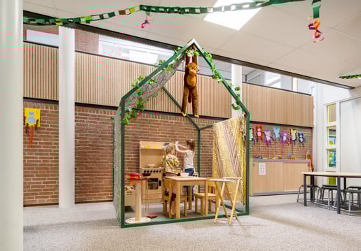 Vloerbekleding die ontworpen is om de luchtkwaliteit te verbeteren